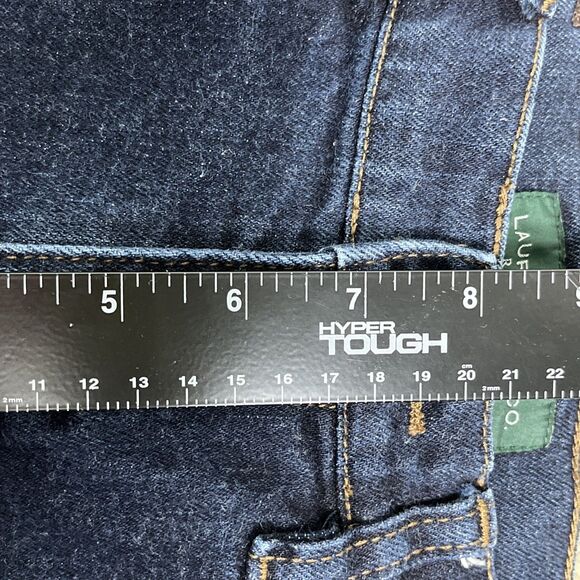 LRL Lauren Jeans Co Ralph Lauren Women Sz 4 28x29 Classic Straight Blue Jeans - Picture 10 of 12